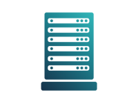 Dell IoT-Gateway in schwarz.