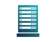 Dell IoT-Gateway in schwarz.