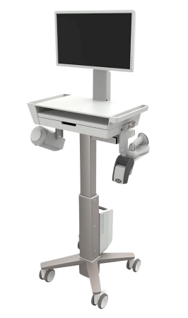 16 Zoll, Dell Precision 5680, Laptop in grau.