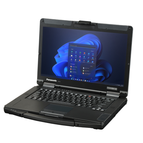 Toughbook 55, Laptop in matt-schwarz.