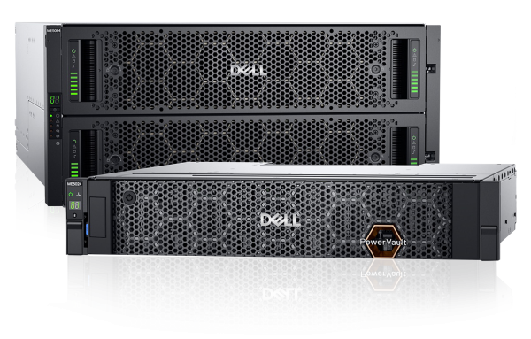  Dell PowerVault in schwarz.