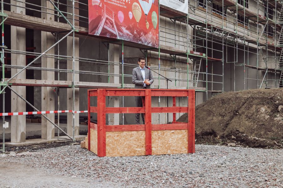 Richtfest Bürgermeister Bochum