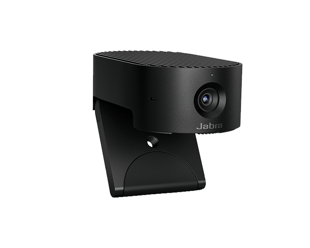 PanaCast20, Videokamera in schwarz mit Klammer.