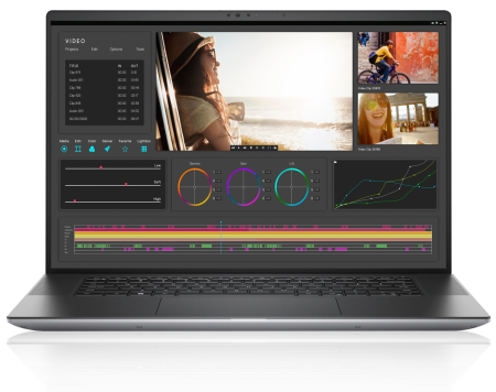 16 Zoll, Dell Precision 5680, Laptop in grau.